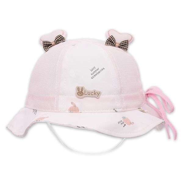 Nón vành cho bé TOP KIDS nơ màu hồng - AVAKids.com