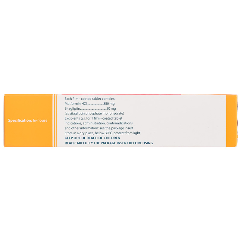 Sitomet BD 50/850 điều trị đái tháo đường tuýp 2 - 13