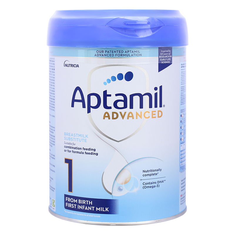 Combo 2 sữa bột Aptamil Anh Advanced số 1 800g (0 - 6 tháng) 2