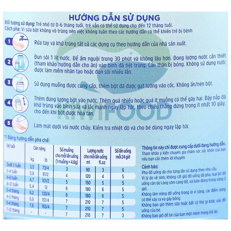 Combo 2 sữa bột Aptamil Anh Advanced số 1 800g (0 - 6 tháng) 7