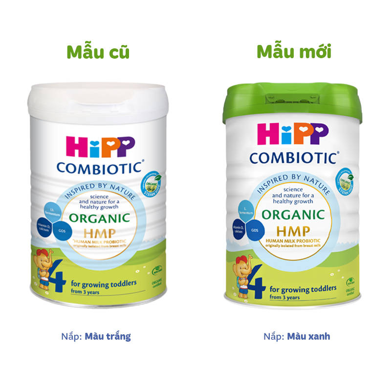 Sữa bột HiPP Organic Combiotic số 4 800g (từ 3 tuổi) 10