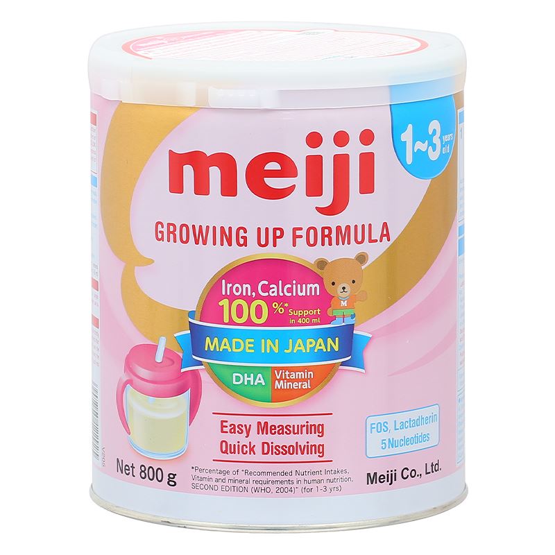 Combo 2 hộp sữa bột Meiji Growing Up Formula 800g (1 - 3 tuổi) 3