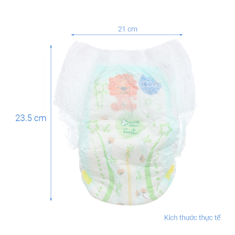 Combo 3 tã quần Molfix thiên nhiên size XL 62 miếng/bịch (12 - 17 kg) 8