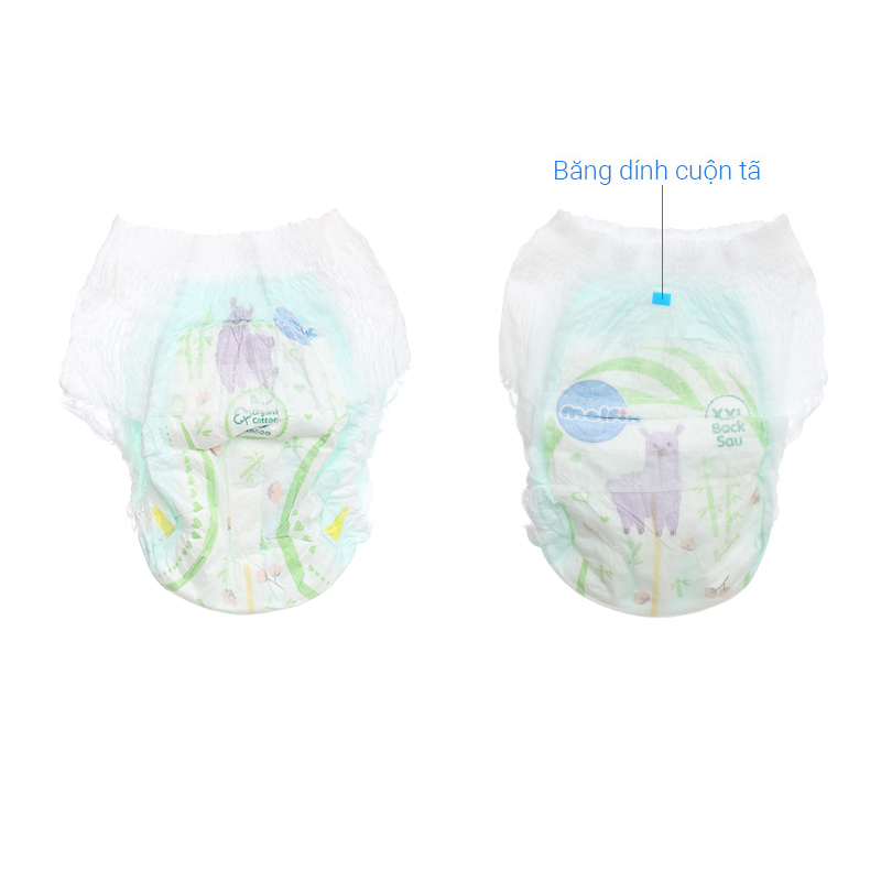 Combo 3 tã quần Molfix thiên nhiên size XXL 56 miếng/bịch (15 - 25 kg) 7