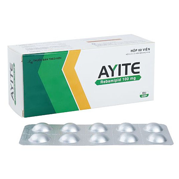 Ayite 100mg điều trị loét dạ dày, viêm dạ dày cấp và mạn tính