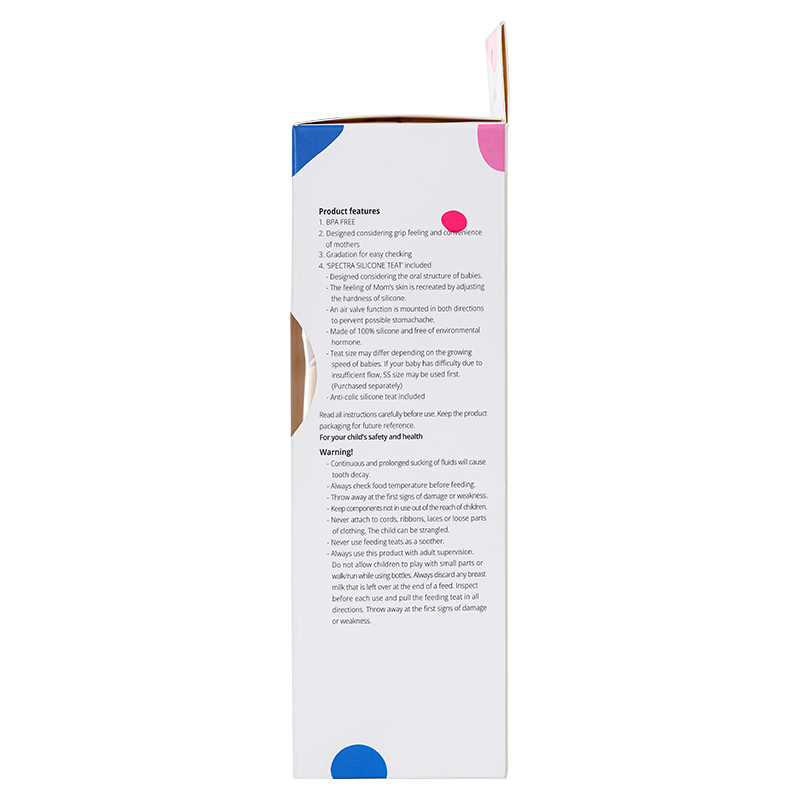 Bình sữa nhựa PPSU Spectra cổ rộng 160 ml (0 - 3 tháng) 27