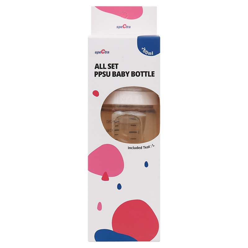Bình sữa nhựa PPSU Spectra cổ rộng 160 ml (0 - 3 tháng) 40