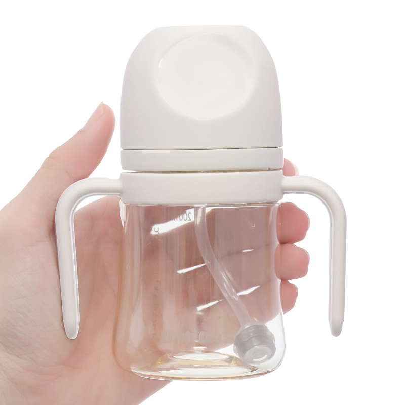 Bình tập uống Lock&Lock Little Luv Straw Cup HAP914YEL 280 ml - Màu vàng (từ 6 tháng) 23