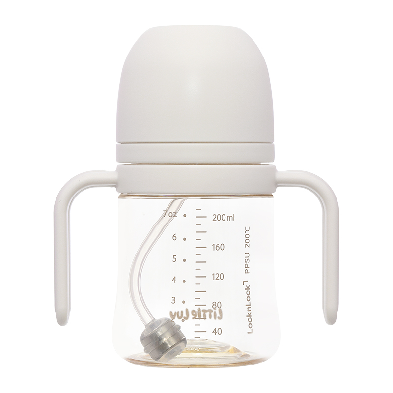 Bình tập uống Lock&Lock Little Luv Straw Cup HAP914YEL 280 ml - Màu vàng (từ 6 tháng) 18