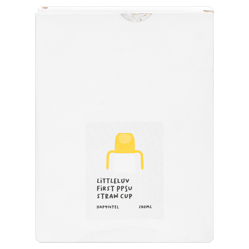 Bình tập uống Lock&Lock Little Luv Straw Cup HAP914YEL 280 ml - Màu vàng (từ 6 tháng) 3