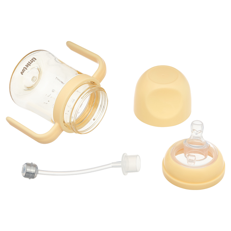Bình tập uống Lock&Lock Little Luv Straw Cup HAP914YEL 280 ml - Màu vàng (từ 6 tháng) 10