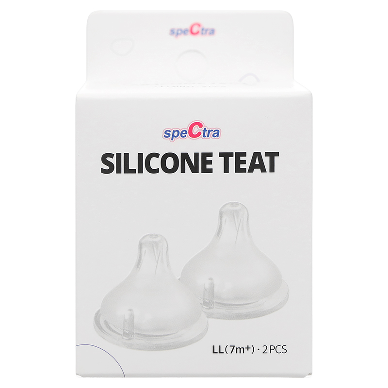 Bộ 2 núm ti Spectra cổ rộng size L (5 - 7 tháng) 12