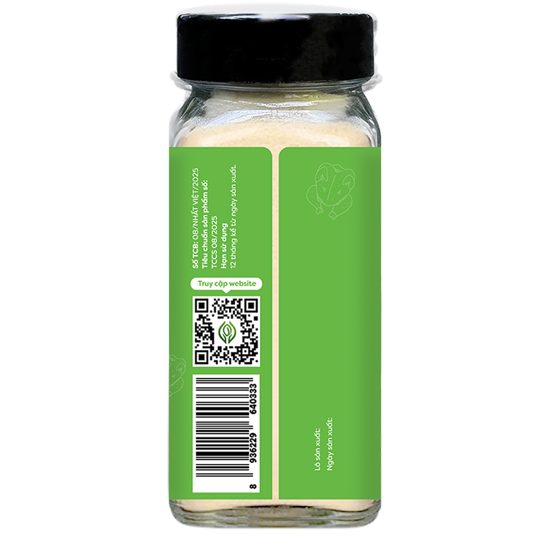 Bột nêm Anpaso vị thịt gà rau củ hũ 50g (từ 6 tháng) 3