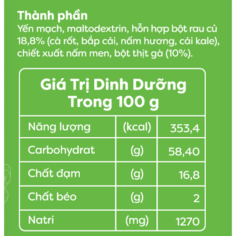 Bột nêm Anpaso vị thịt gà rau củ hũ 50g (từ 6 tháng) 5