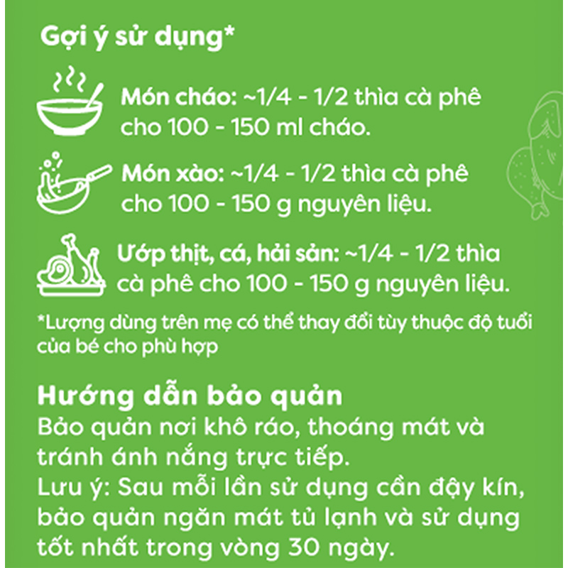 Bột nêm Anpaso vị thịt gà rau củ hũ 50g (từ 6 tháng) 6