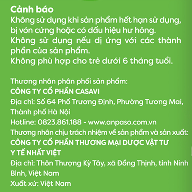 Bột nêm Anpaso vị thịt gà rau củ hũ 50g (từ 6 tháng) 14