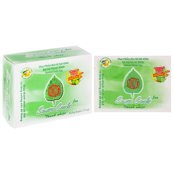 Bột Sủi Thanh Nhiệt Sensa Cools Fizz