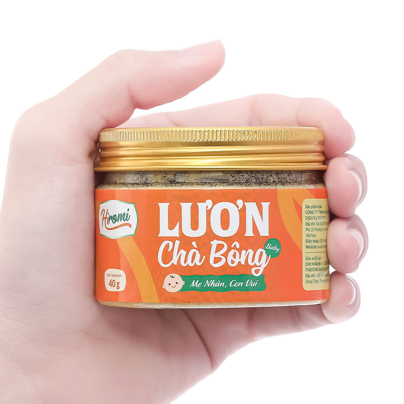 Chà bông lươn Hiromi hũ 40g (từ 8 tháng) 5