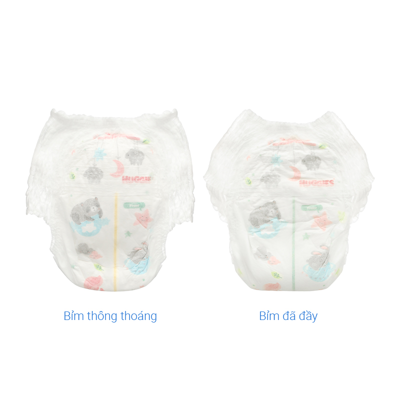 Combo 2 tã quần Huggies Nature made Overnite size L 44 miếng/bịch (9 - 14 kg) 13