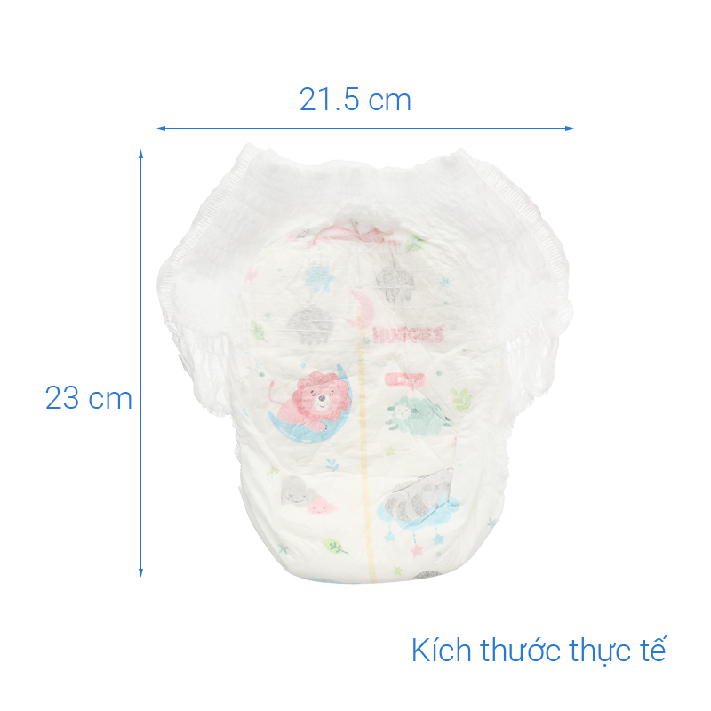 Combo 2 tã quần Huggies Nature made Overnite size L 44 miếng/bịch (9 - 14 kg) 8