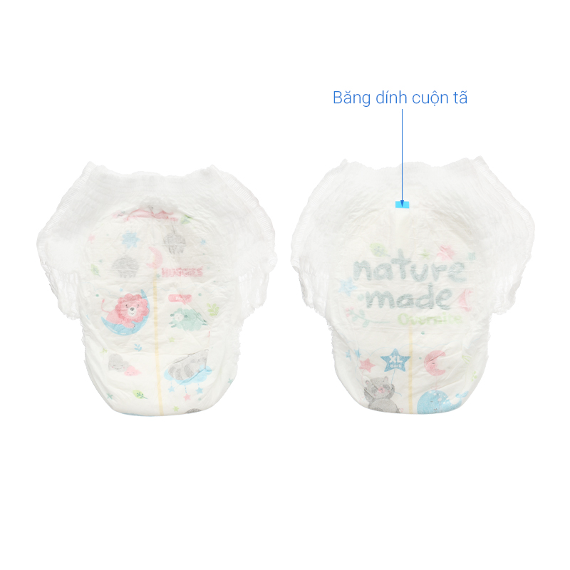 Tã quần Huggies Nature made Overnite size XL 38 miếng (12 - 18 kg) 22