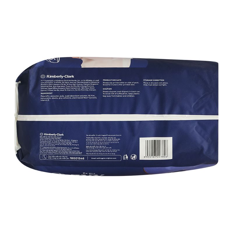 Tã quần Huggies Nature made Overnite size XXL 26 miếng (Trên 15 kg) 19
