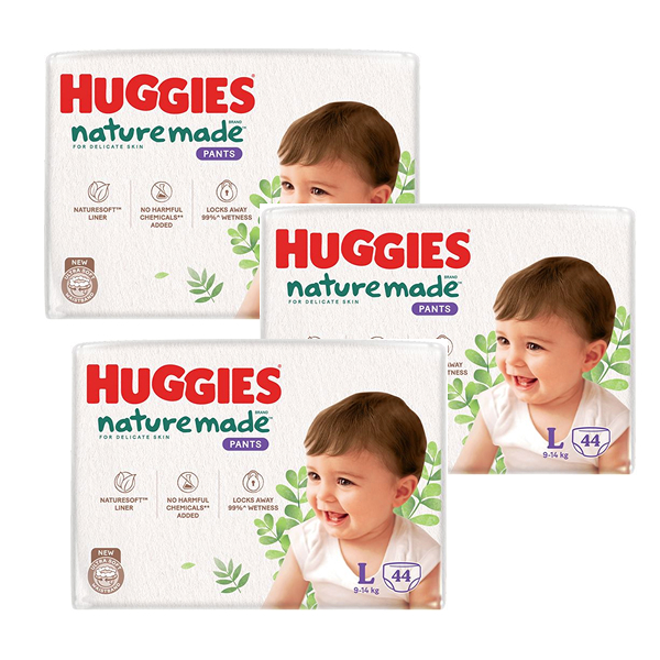 Tã quần Huggies Nature made size XL 38 miếng (12 - 18 kg) 15