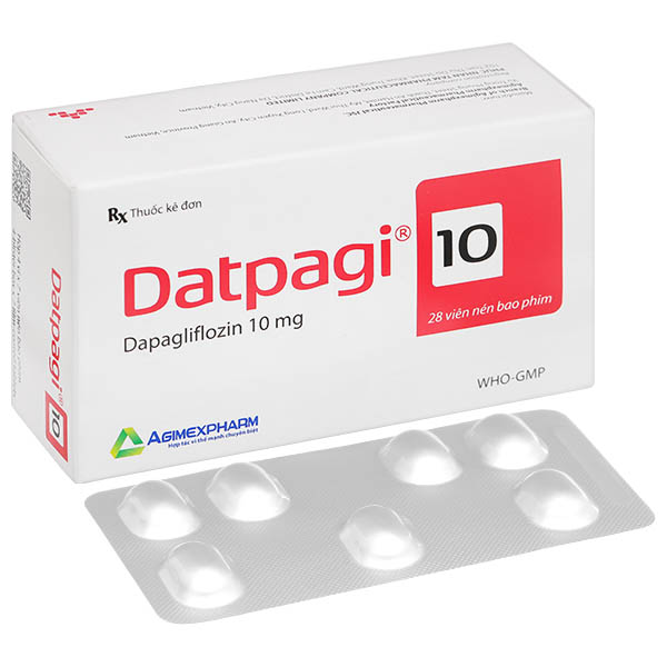 Datpagi 10mg điều trị đái tháo đường type 2