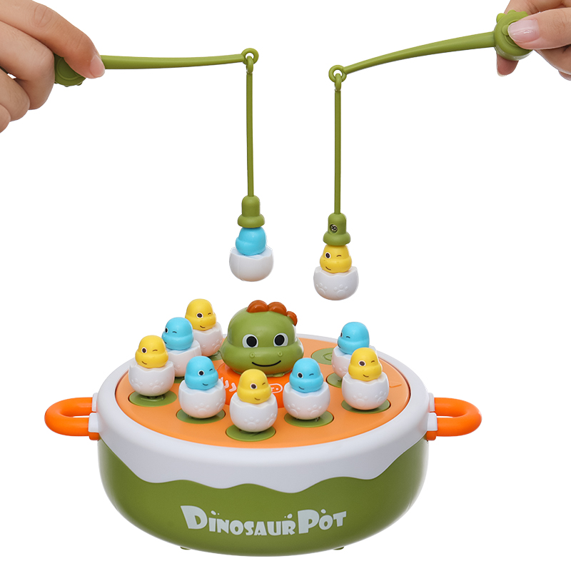 Đồ chơi bắt và câu khủng long 5in1 PEEK A BOO PAB053 15