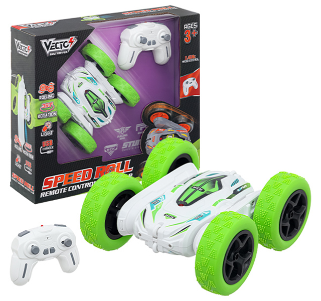Đồ chơi điều khiển siêu xe biểu diễn Speed Roll VECTO VT1501B/GR - Thiết kế