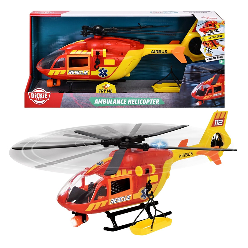 Đồ chơi trực thăng Dickie Toys Helicopter - Giao mẫu ngẫu nhiên 4