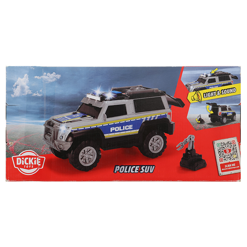 Đồ chơi xe cảnh sát Dickie Toys Police SUV203306003 4