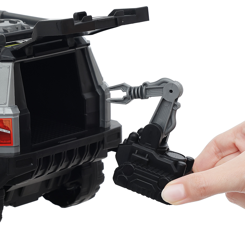 Đồ chơi xe cảnh sát Dickie Toys Police SUV203306003 17