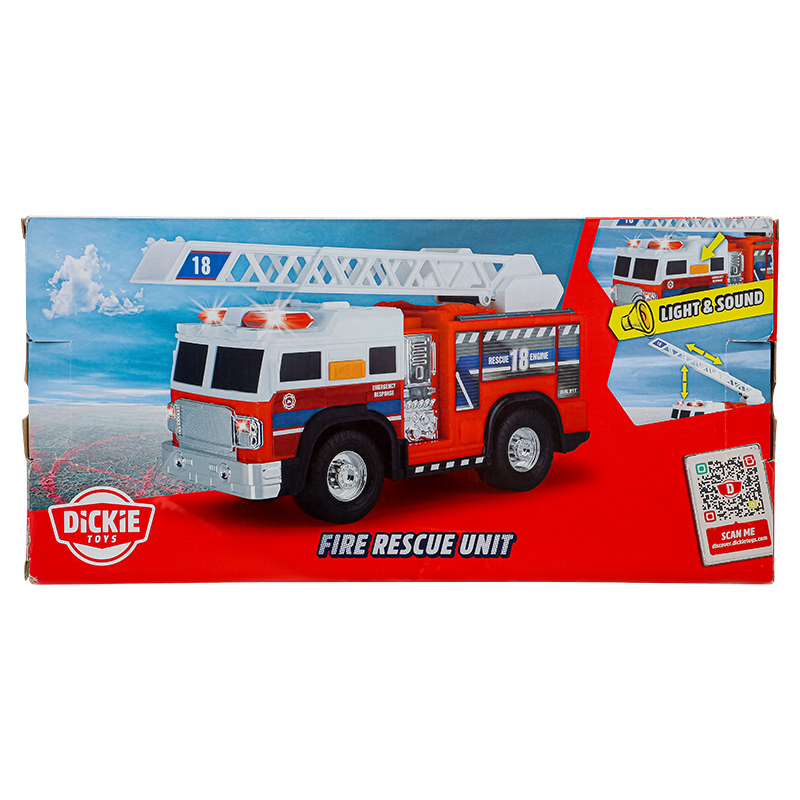 Đồ chơi xe cứu hỏa Dickie Toys Fire Rescue Unit 203306016 4