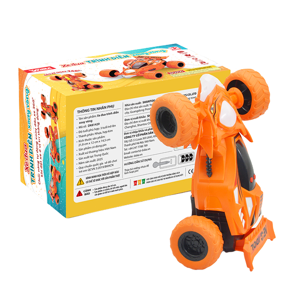 Đồ chơi xe đua trình diễn xoay vòng Winka DK81420 - Giao màu ngẫu nhiên