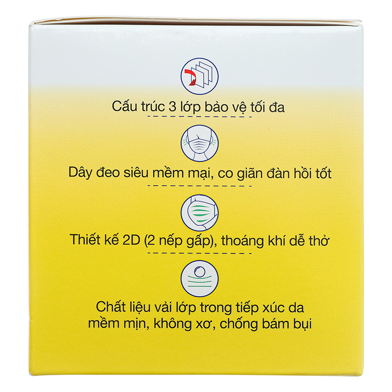 Hộp 30 cái khẩu trang y tế cho bé Anyguard VN-799520-30H 3 lớp 5