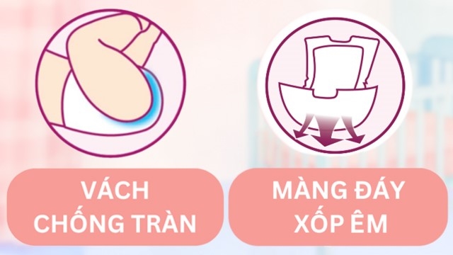 Miếng lót Bobby size NB2 - Thiết kế