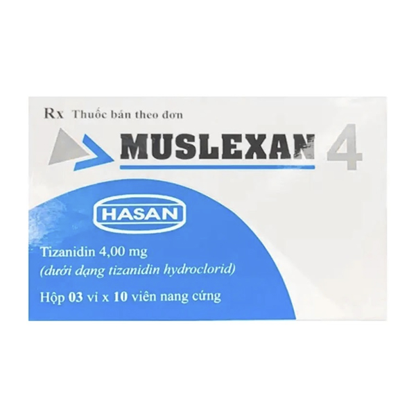 Muslexan 4 Hasan điều trị co cơ gây đau