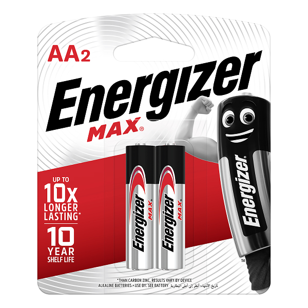 Pin AA 2 viên Energizer Max E91 BP2 - AVAKids.com