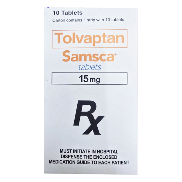 Tolvaptan Samsca Tablet 15mg điều trị giảm Natri máu