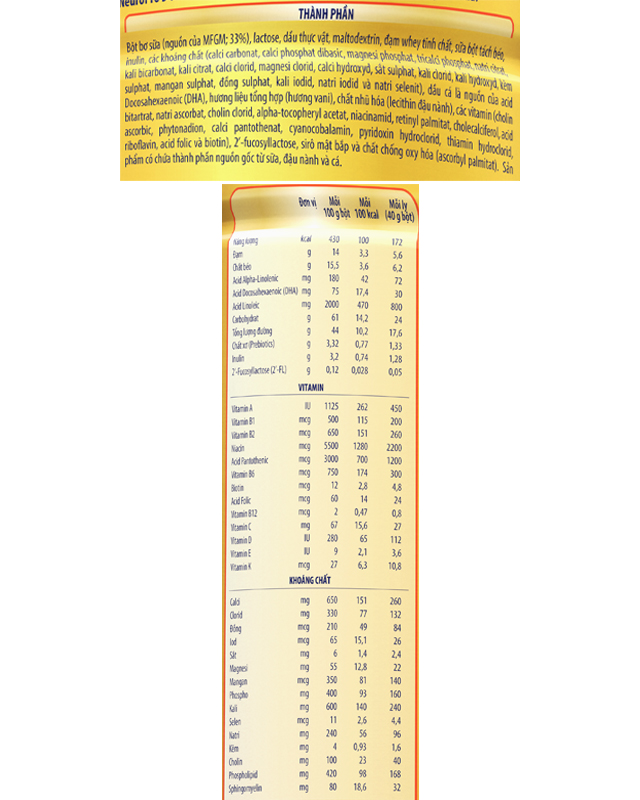 Sữa bột Enfagrow A+ Neuropro số 3 - TPDD