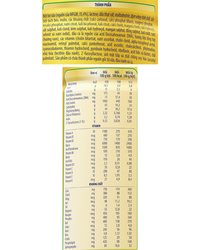 Sữa bột Enfagrow A+ Neuropro số 4 - TPDD