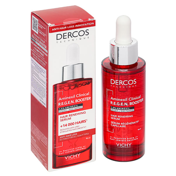 Serum dưỡng tóc Vichy Dercos Technique giảm gãy rụng, kích thích mọc tóc