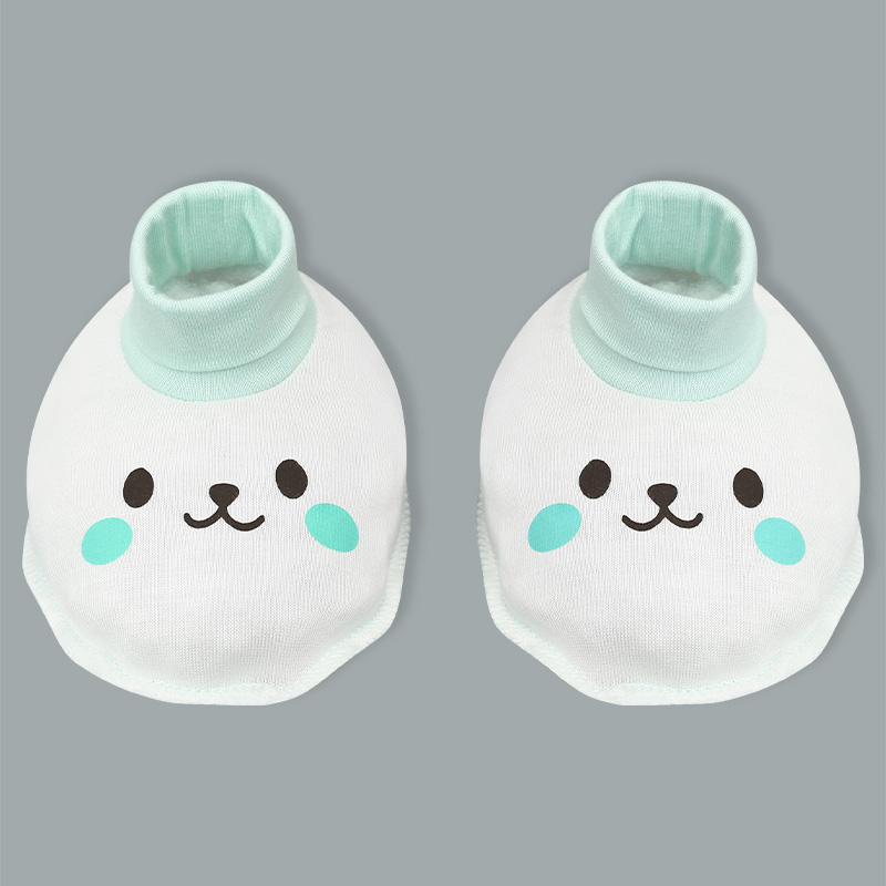 Set bộ tay dài sơ sinh cài giữa in thỏ BabyMommy màu trắng phối hồng 42