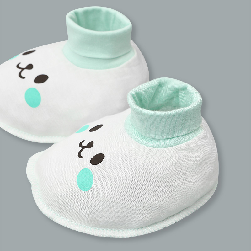 Set bộ tay dài sơ sinh cài giữa in thỏ BabyMommy màu trắng phối hồng 44