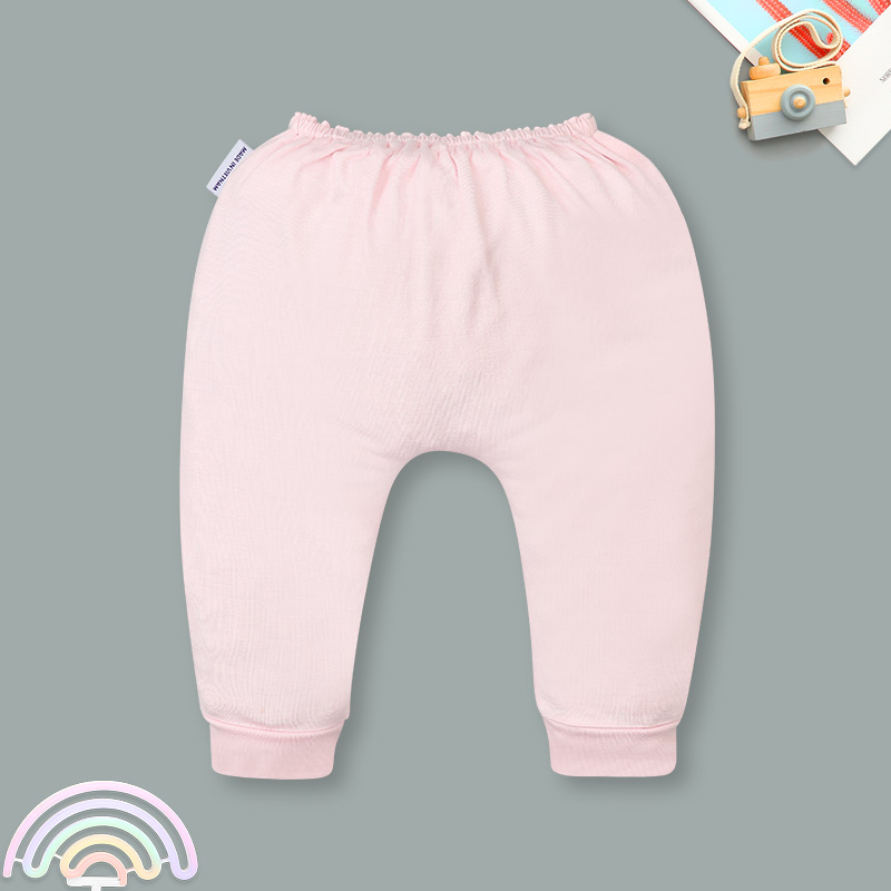 Set bộ tay dài sơ sinh cài giữa in thỏ BabyMommy màu trắng phối hồng 10