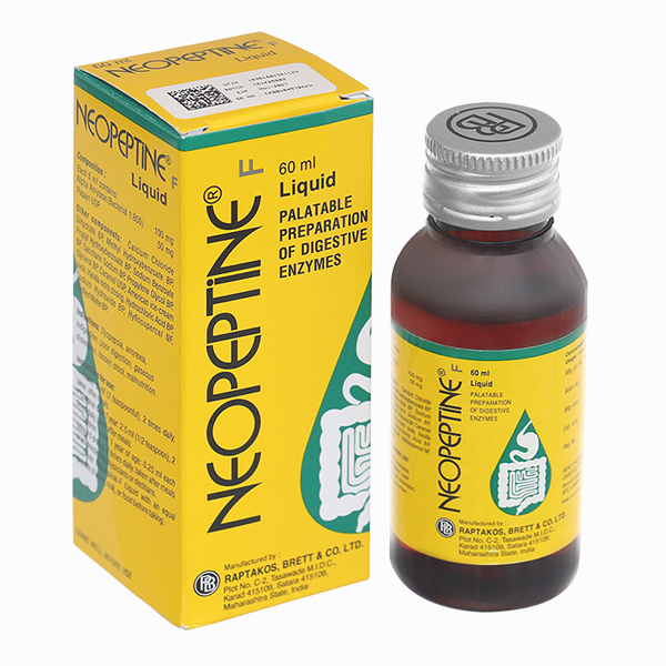 Neopeptine F Liquid hỗ trợ tăng cường tiêu hóa