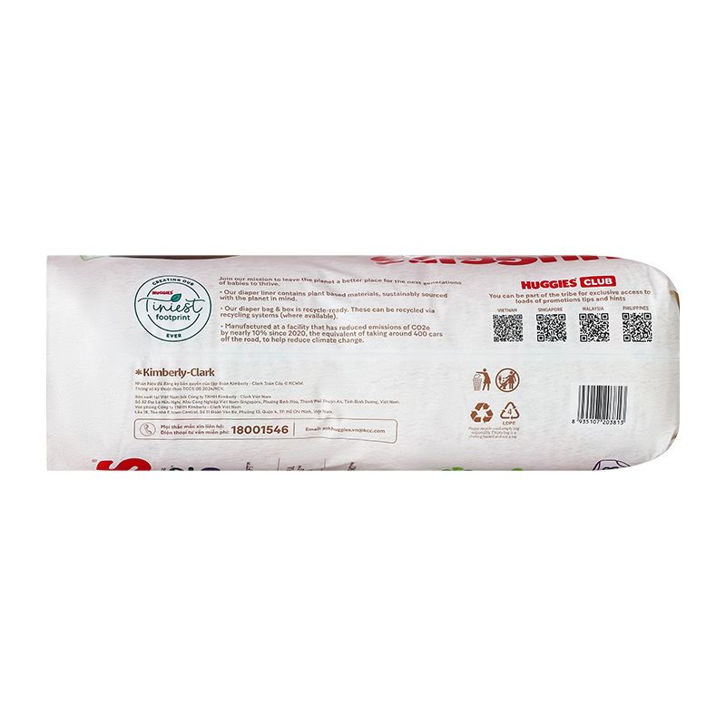 Tã quần Huggies Nature made size M 58 miếng (6 - 11 kg) 4
