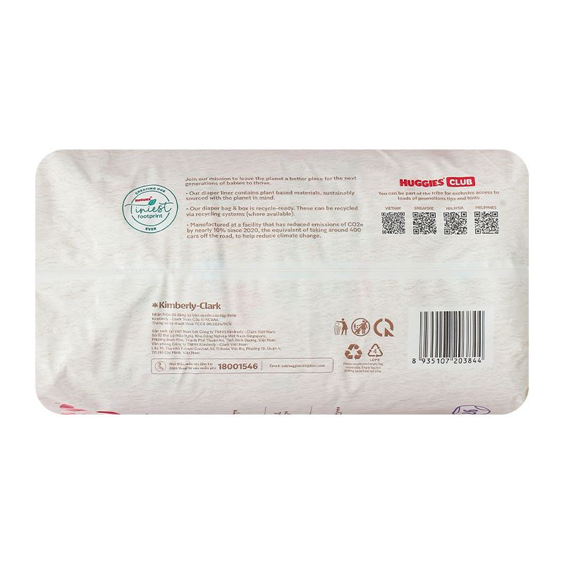 Tã quần Huggies Nature made size XXL 26 miếng (Trên 15 kg) 4
