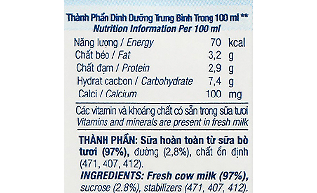 Thùng 48 hộp sữa tươi tiệt trùng TH true MILK ít đường - TPDD